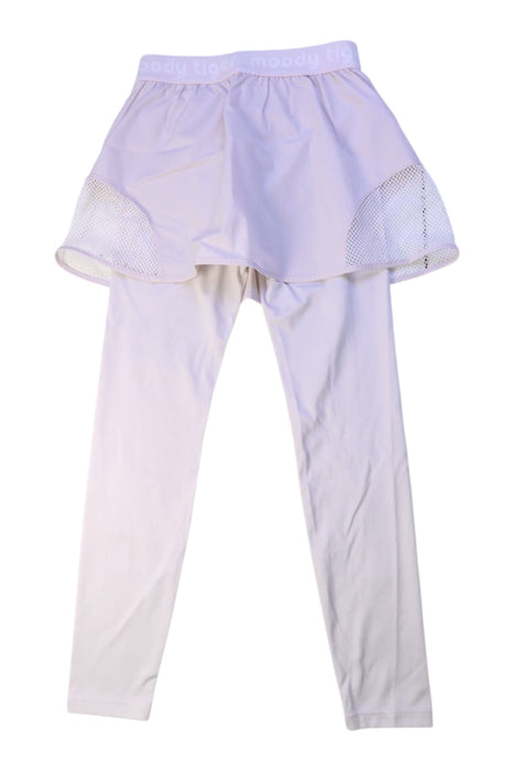 A White Active Skirts from Moody Tiger in size 7Y for girl. (Back View)