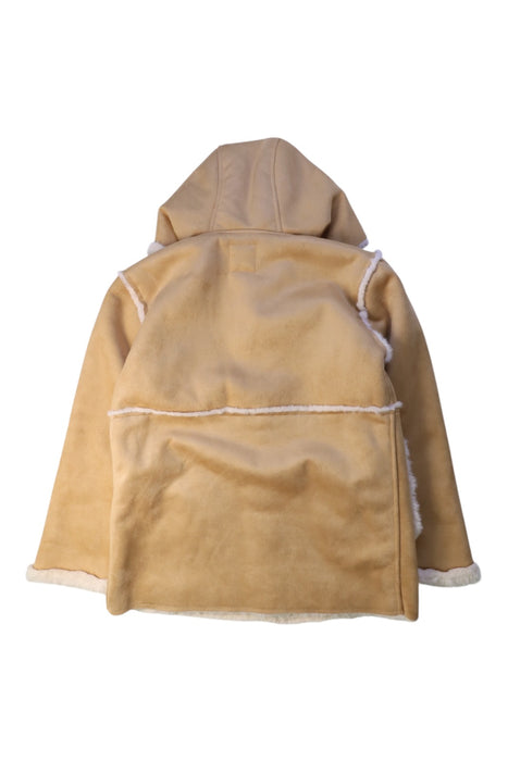 A Beige Coats from BEAMS in size 5T for neutral. (Back View)