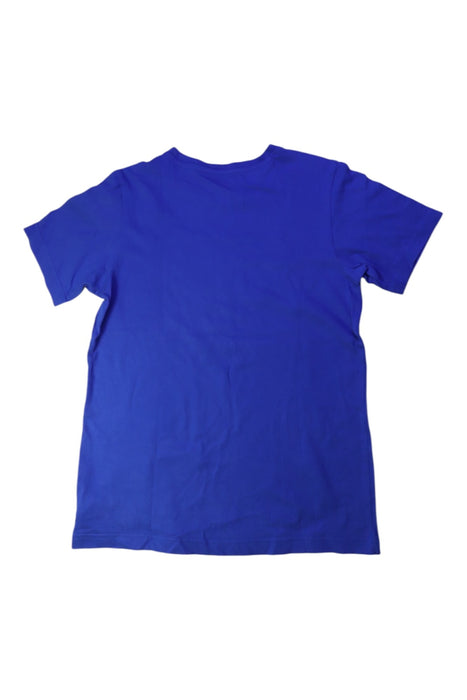 A Blue Short Sleeve T Shirts from Adidas in size 10Y for boy. (Back View)