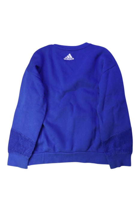 A Multicolour Crewneck Sweatshirts from Adidas in size 7Y for boy. (Back View)