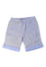 A Blue Shorts from Armani in size 0-3M for boy. (Front View)