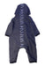A Grey Long Sleeve Rompers from Armani in size 3-6M for boy. (Back View)