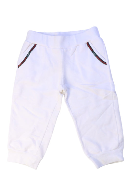 A White Casual Pants from Gucci in size 6-12M for neutral. (Front View)