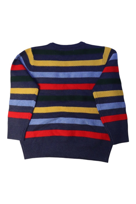 A Navy Knit Sweaters from Chickeeduck in size 5T for neutral. (Back View)