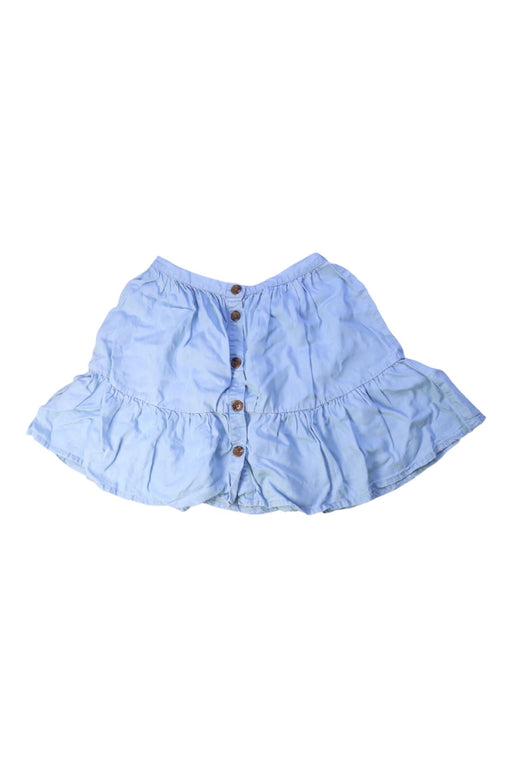 A Blue Short Skirts from Seed in size 7Y for girl. (Front View)