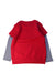 A Red Crewneck Sweatshirts from Chickeeduck in size 5T for boy. (Back View)