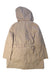 A Beige Coats from Monoprix in size 6T for girl. (Back View)