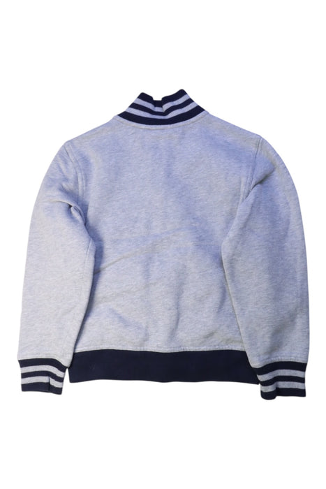 A Grey Lightweight Jackets from Brooks Brothers in size 6T for boy. (Back View)