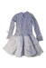 A Grey Long Sleeve Dresses from Nicholas & Bears in size 6T for girl. (Back View)