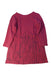 A Red Long Sleeve Dresses from COS in size 2T for girl. (Back View)