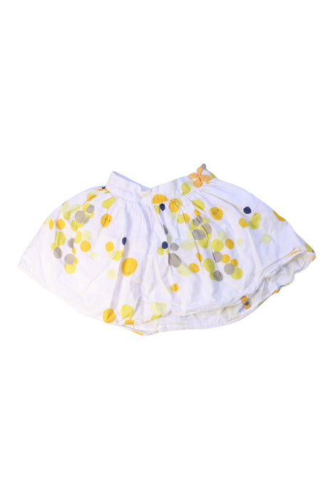 A White Short Skirts from ELLE in size 5T for girl. (Front View)