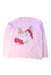 A Pink Knit Sweaters from Seed in size 7Y for girl. (Front View)