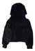 A Black Hooded Sweatshirts from Nike in size 7Y for girl. (Back View)