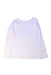 A White Long Sleeve Tops from Bonpoint in size 6T for girl. (Back View)