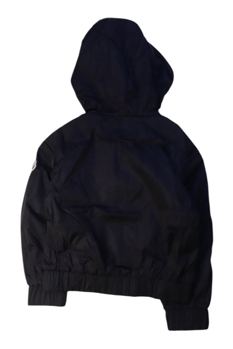 A Black Lightweight Jackets from Moncler in size 6T for girl. (Back View)
