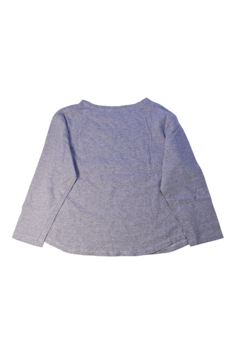 A Grey Long Sleeve T Shirts from Bonpoint in size 6T for girl. (Back View)