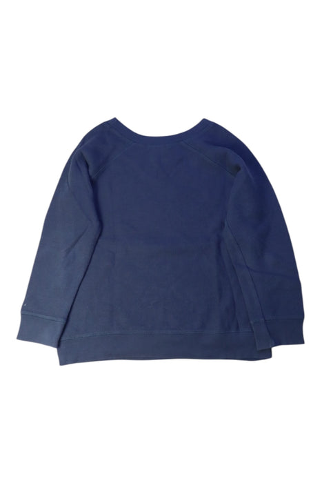 A Navy Crewneck Sweatshirts from Bonpoint in size 4T for girl. (Back View)