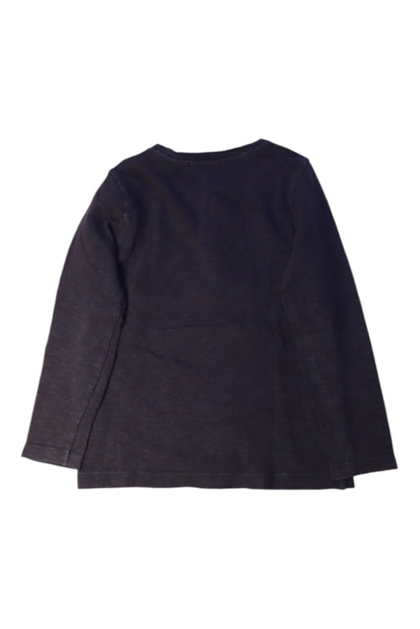 A Black Long Sleeve T Shirts from Bonpoint in size 4T for girl. (Back View)