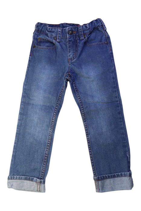 A Blue Jeans from Jacadi in size 5T for boy. (Front View)