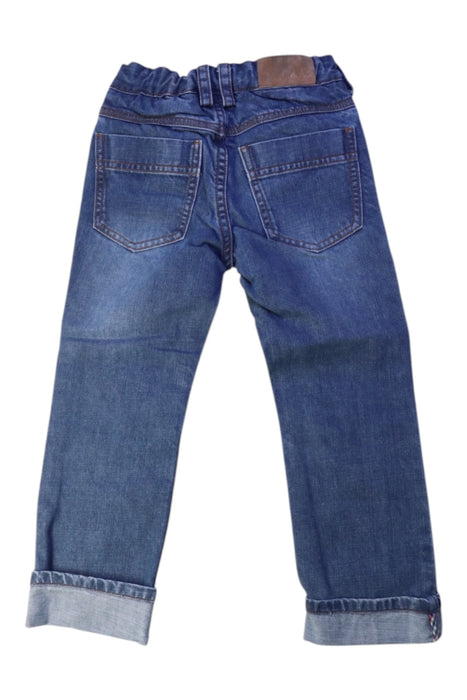 A Blue Jeans from Jacadi in size 5T for boy. (Back View)