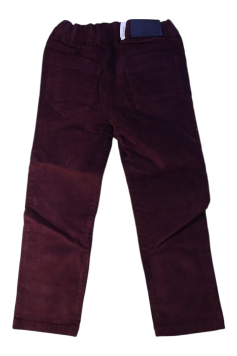 A Burgundy Casual Pants from Jacadi in size 4T for boy. (Back View)
