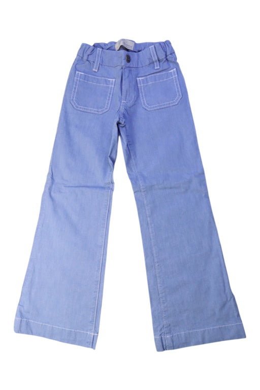 A Blue Casual Pants from Bonpoint in size 8Y for boy. (Front View)