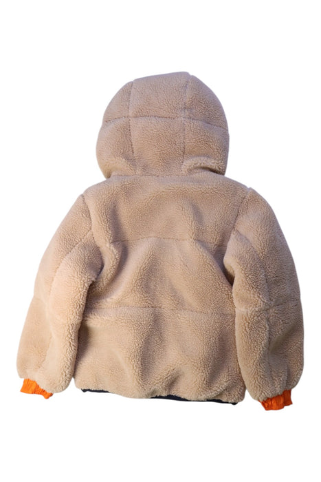 A Beige Puffer/Quilted Jackets from Moncler in size 6-12M for neutral. (Back View)