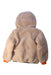 A Beige Puffer/Quilted Jackets from Moncler in size 6-12M for neutral. (Back View)