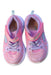 A Pink Sneakers from Skechers in size 3T for girl. (Back View)