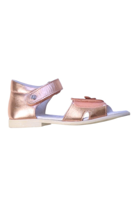 A Metallic Sandals from Naturino in size 4T for girl. (Front View)