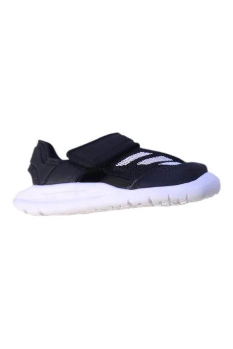 A Black Sneakers from Adidas in size 3T for neutral. (Front View)