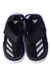 A Black Sneakers from Adidas in size 3T for neutral. (Back View)