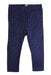 A Navy Leggings from Seed in size 18-24M for girl. (Front View)