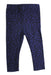 A Blue Leggings from Seed in size 2T for girl. (Back View)
