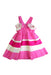 A Pink Sleeveless Dresses from Nicholas & Bears in size 3T for girl. (Back View)