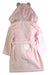 A Pink Sleepwear Bathrobes from Seed in size 4T for girl. (Back View)
