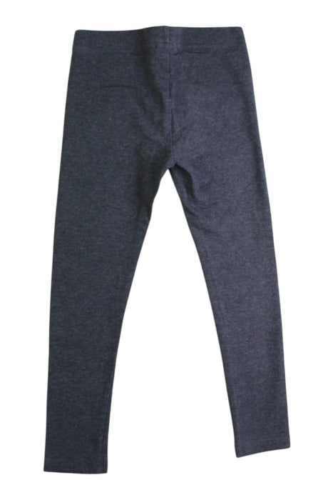 A Grey Leggings from Seed in size 4T for girl. (Back View)