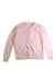 A Pink Cardigans from Seed in size 5T for girl. (Front View)