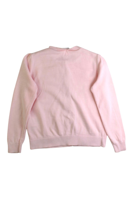 A Pink Cardigans from Seed in size 5T for girl. (Back View)