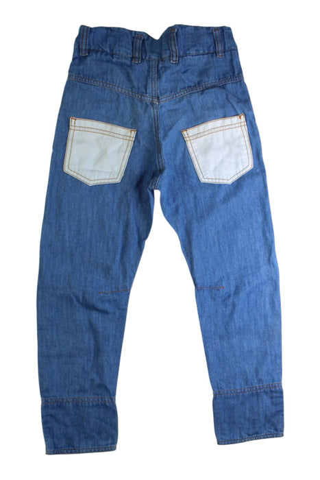 A Blue Jeans from Jessie and James in size 6T for girl. (Back View)