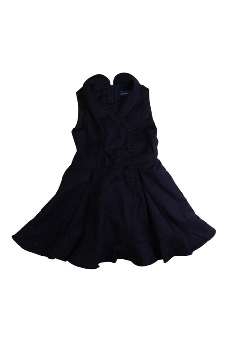 A Navy Sleeveless Dresses from Nicholas & Bears in size 6-12M for girl. (Front View)