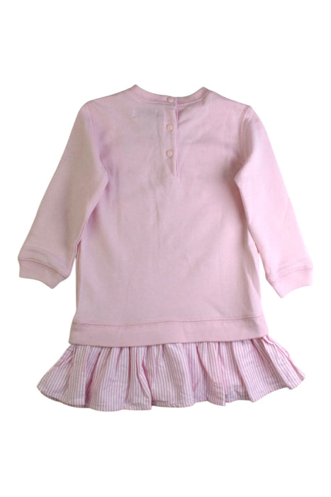 A Pink Sweater Dresses from Ralph Lauren in size 12-18M for girl. (Back View)