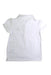 A White Short Sleeve Polos from Ralph Lauren in size 18-24M for girl. (Back View)