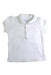 A White Short Sleeve Polos from Ralph Lauren in size 18-24M for girl. (Front View)