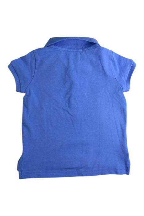 A Blue Short Sleeve Polos from Polo Ralph Lauren in size 2T for girl. (Back View)