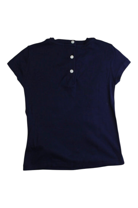A Navy Short Sleeve T Shirts from Ralph Lauren in size 18-24M for girl. (Back View)