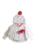 A White Capes & Ponchos from Seed in size 6-12M for girl. (Front View)