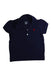 A Navy Short Sleeve Polos from Ralph Lauren in size 18-24M for girl. (Front View)