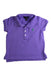 A Purple Short Sleeve Polos from Polo Ralph Lauren in size 2T for girl. (Front View)