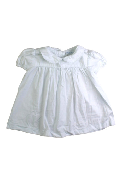 A White Short Sleeve Dresses from Ralph Lauren in size 12-18M for girl. (Front View)